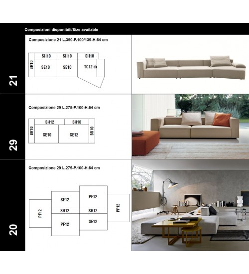 Molteni＆C. 系列产品系列产品freestyle - 沙发