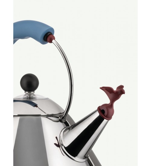 ALESSI/9093小鸟鸣水壶复古烧水壶意大利欧式家用泡茶不锈钢