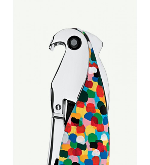 ALESSI/AAM32 意大利鹦鹉多功能红酒开瓶器家用动物啤酒起子 创意
