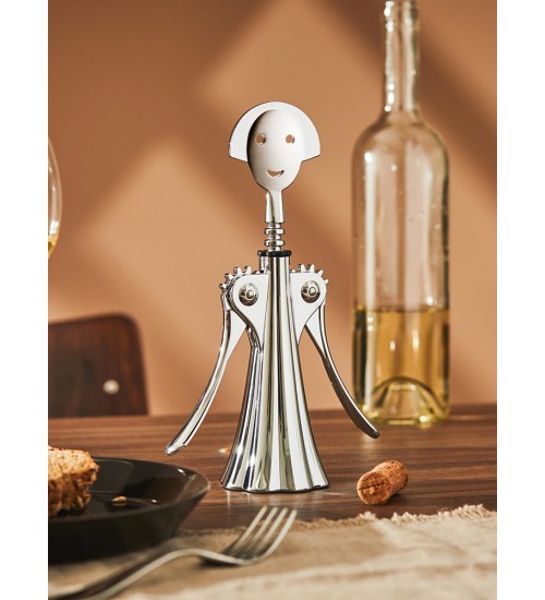 ALESSI/AM01安娜红酒开瓶器意大利 意式多功能不锈钢送礼轻奢家用