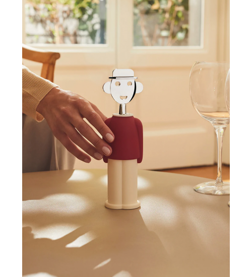 ALESSI/AM23 意大利山卓开瓶器多功能红酒开瓶创意不锈钢男女送礼