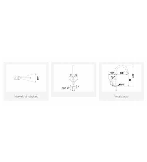 Blanco铂浪高MIDA镀铬（非抽拉龙头）517742