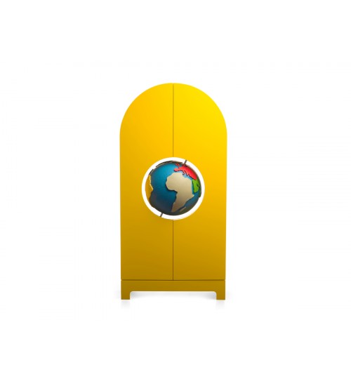 Gufram GLOBE地球仪书柜收纳储物收藏柜轻奢展示柜限量50