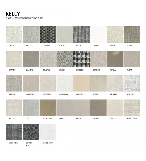 北欧poliform现代简约家具KELLY床