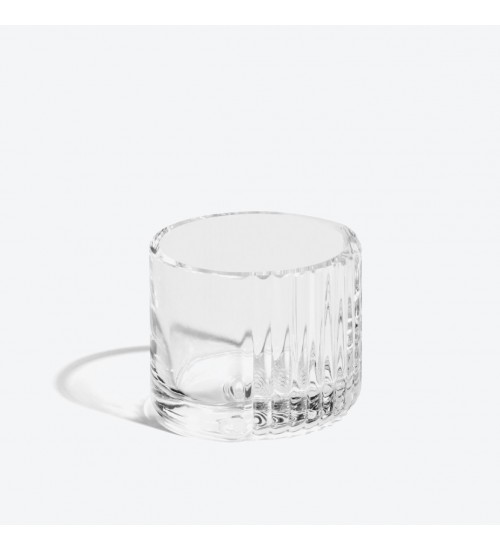 Zaha Hadid Design Pulse脉搏系列烛杯透明D8H6 cm