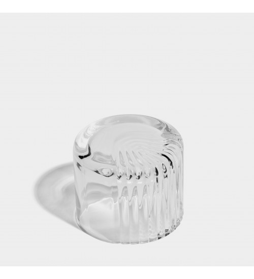 Zaha Hadid Design Pulse脉搏系列烛杯透明D8H6 cm