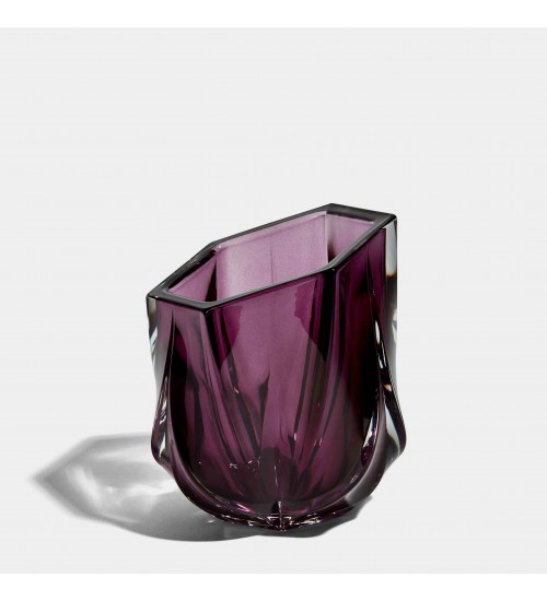 Zaha Hadid Design SHIMMER闪烁系列水晶烛杯紫色H10