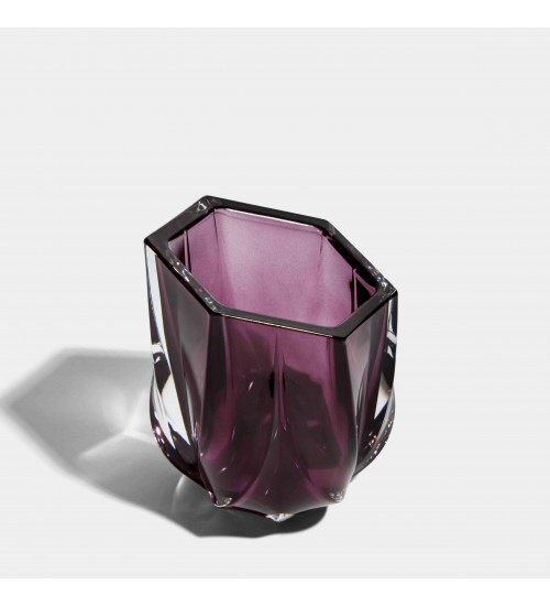 Zaha Hadid Design SHIMMER闪烁系列水晶烛杯紫色H10