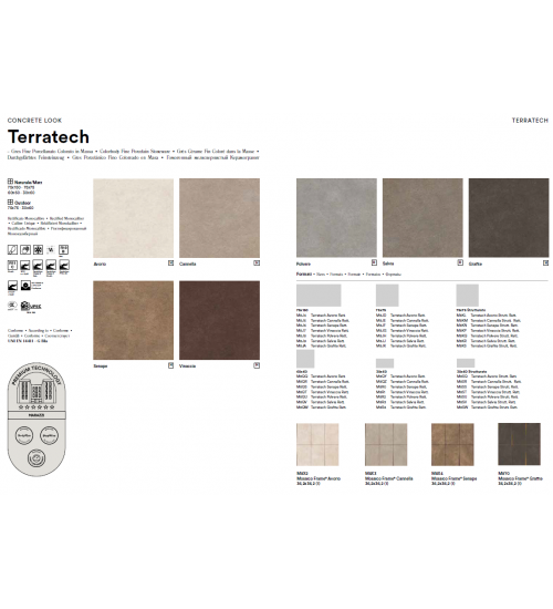 意大利Marazzi 马拉奇瓷砖代购微水泥Terratech系列