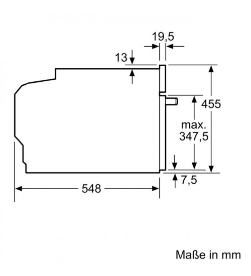 Bosch博世嵌入式紧凑型CBG855NC0烤箱 4D热风