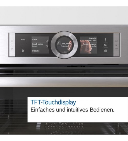 Bosch博世8系嵌入式HNG8764C7微波蒸烤箱 带微波爆裂功能