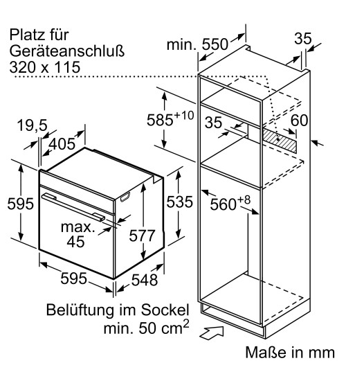  Bosch博世嵌入式HRG8769C6带蒸汽烤箱 4D热风