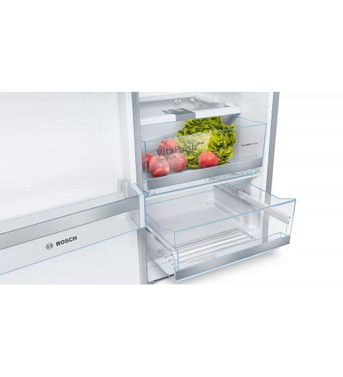 Bosch博世对开门独立式不锈钢冰箱KAN95AIEP