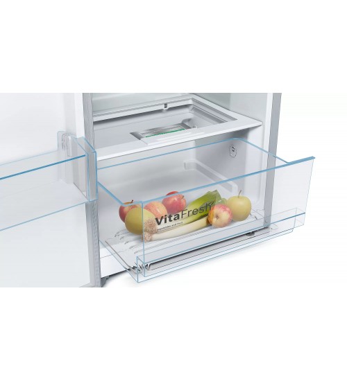 Bosch博世对开门独立式不锈钢冰箱KAN95VLFP