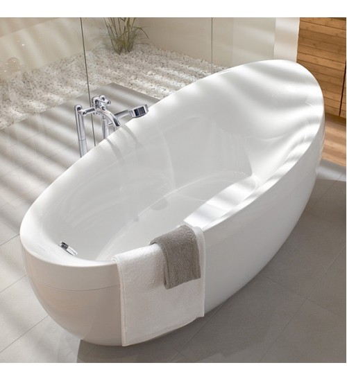 德国唯宝 Villeroy＆Boch Aveo独立式浴室白色有缝UBQ194AVE9PDV-01