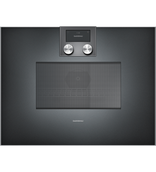 Gaggenau嘉格纳400系列BM450100嵌入式微波烤箱 右铰链