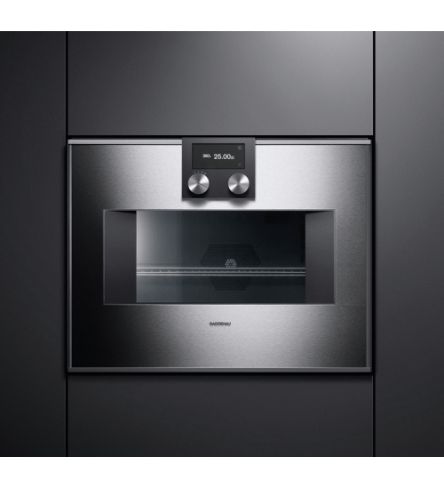 Gaggenau嘉格纳400系列BM451110嵌入式微波烤箱 左铰链