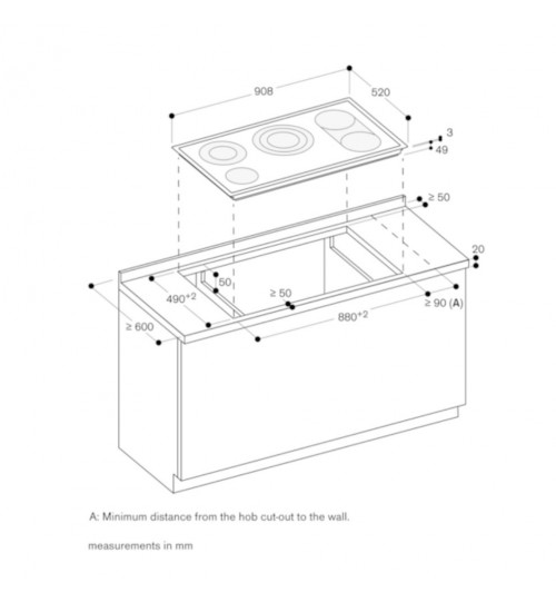 Gaggenau 嘉格纳嵌入式五眼电磁炉CE291111