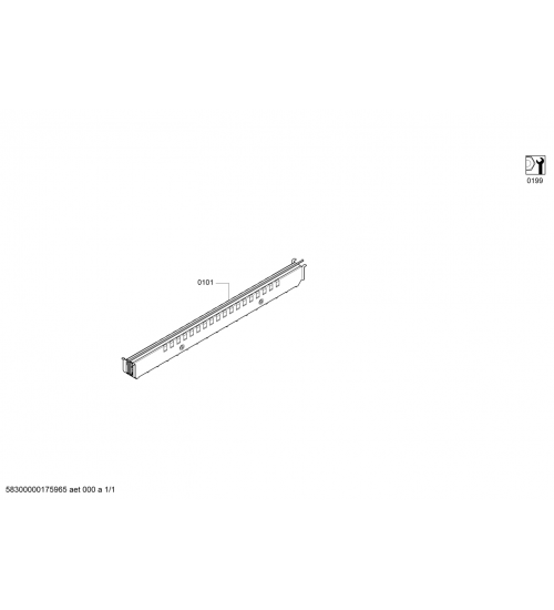 Gaggenau嘉格纳 VA420010燃气灶连接件 配件