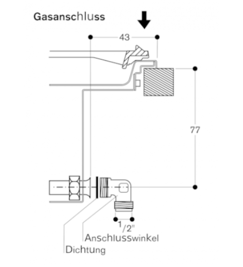 Gaggenau嘉格纳 VARIO燃气灶 VG232220DE 天然气