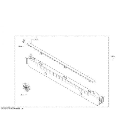 Gaggenau嘉格纳 VV200010燃气灶连接件 配件
