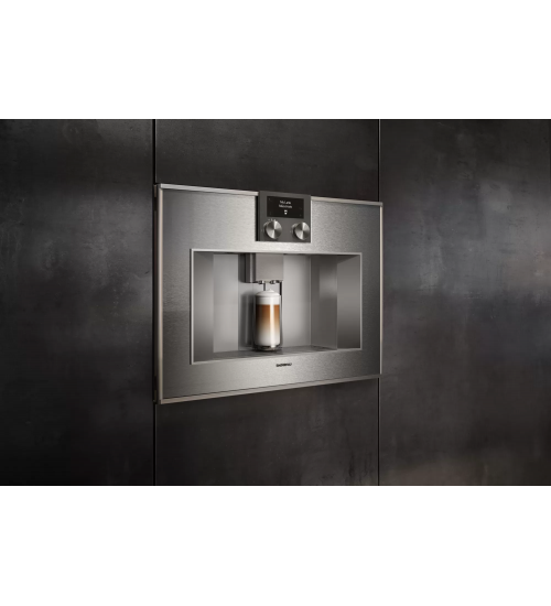 Gaggenau嘉格纳 CM450112嵌入式全自动浓缩咖啡机 不锈钢 无把手 使用后自清洁