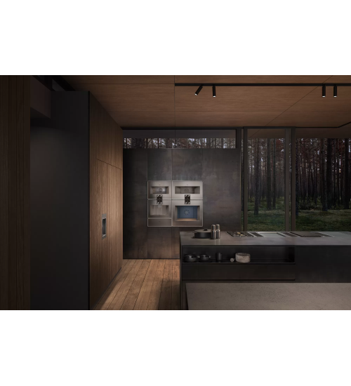 Gaggenau嘉格纳 CM450112嵌入式全自动浓缩咖啡机 不锈钢 无把手 使用后自清洁