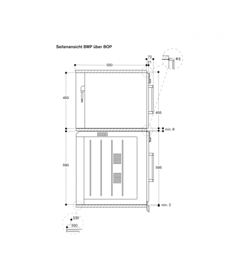 Gaggenau嘉格纳BMP250110嵌入式微波烤箱