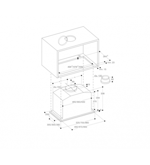Gaggenau嘉格纳200系列AC200161油烟机