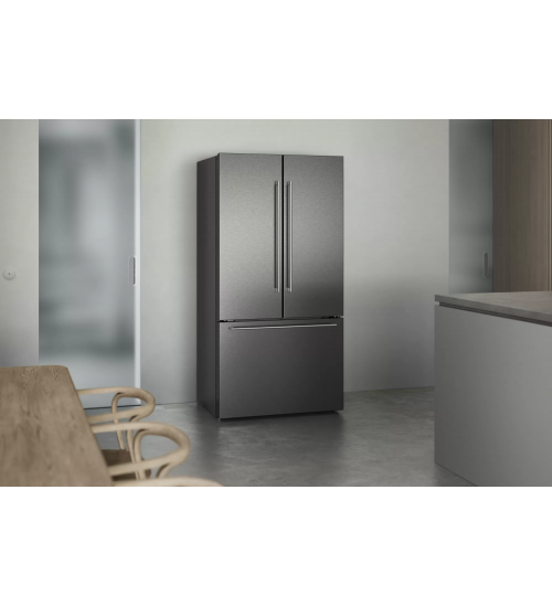 Gaggenau嘉格纳RY295350独立式法式多门黑色不锈钢冰箱饮水制冰机