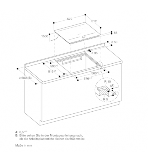 Gaggenau嘉格纳200系列嵌入式电磁炉 CI262105 60厘米