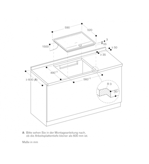 Gaggenau嘉格纳200系列嵌入式电磁炉 CI262115 60厘米