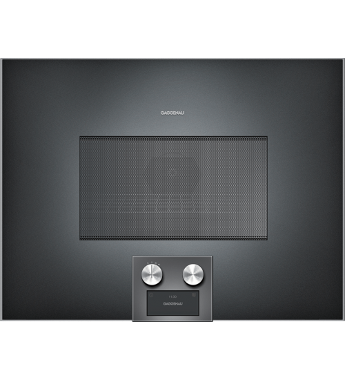 Gaggenau嘉格纳400系列BM454100嵌入式微波烤箱 右铰链