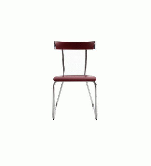 Molteni＆C. Montecatini Chair Upholstered in Leather椅子