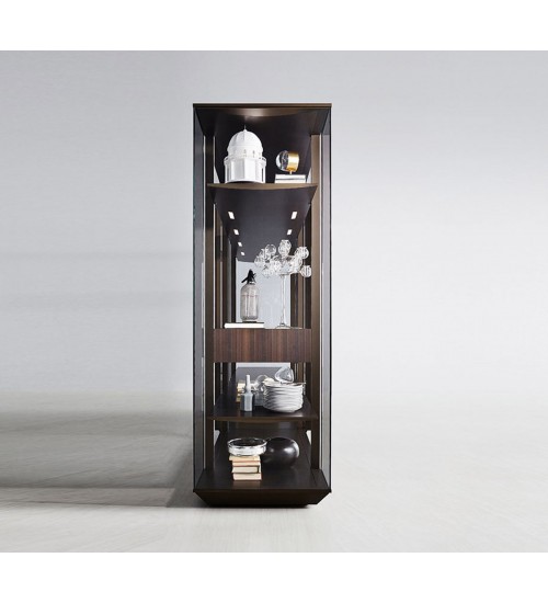 Molteni & C. Kristal Storage Unit简约多功能玻璃橱柜展示柜