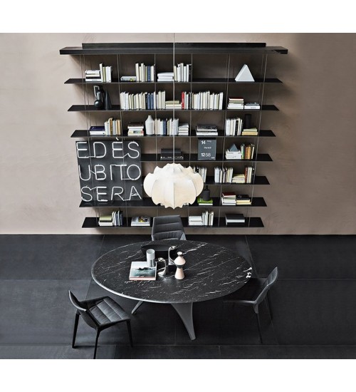 Molteni & C. Graduate Wall-mounted Unit 时尚简约悬挂书柜（白色）