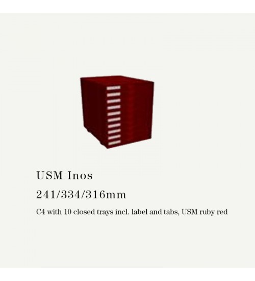 USM Haller瑞士现代简约模块收纳盒