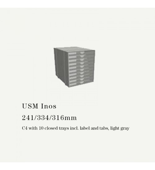 USM Haller瑞士现代简约模块收纳盒