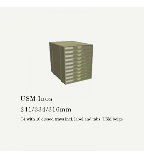 USM Haller瑞士现代简约模块收纳盒