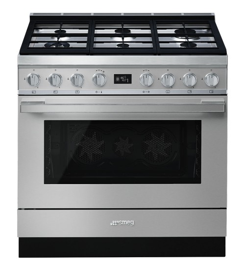 Smeg 六眼嵌入式燃气灶CPF9GMX