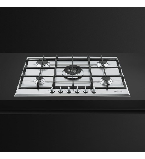 Smeg 五眼嵌入式燃气灶 P272XGH