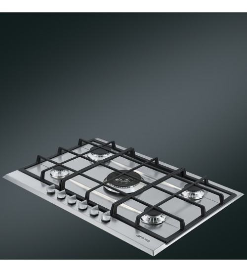 Smeg 五眼嵌入式燃气灶 P272XGH