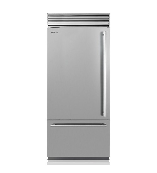 Smeg 冰箱 RF396LSIX 双门冰箱 高212