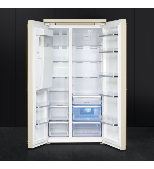 Smeg 斯麦格独立式对开门SBS8004P冰箱