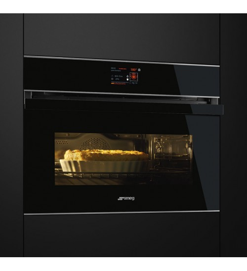 Smeg斯麦格嵌入式蒸烤箱SF4604PVCNX1