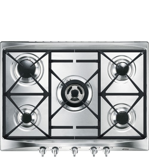 Smeg 五眼嵌入式燃气灶 SR275XGH