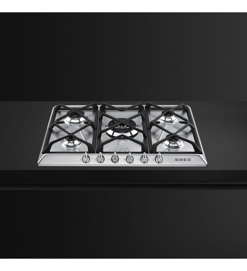 Smeg 五眼嵌入式燃气灶 SR975XGH