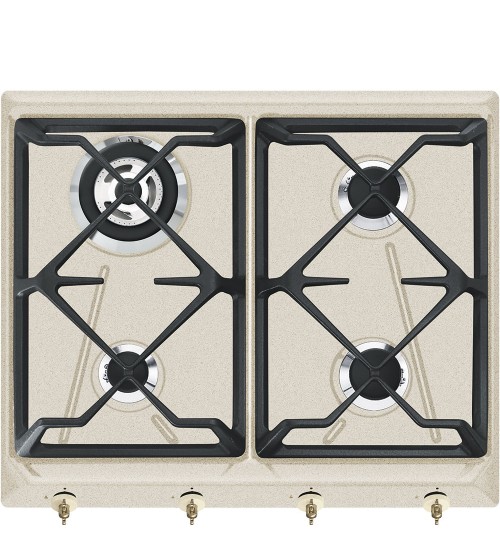Smeg 嵌入式四眼燃气灶 SRV864AVOGH