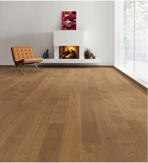 德国汉诺地板三层橡木Plank 1-Strip 180 4V Smoked Oak Markant brushed 528678