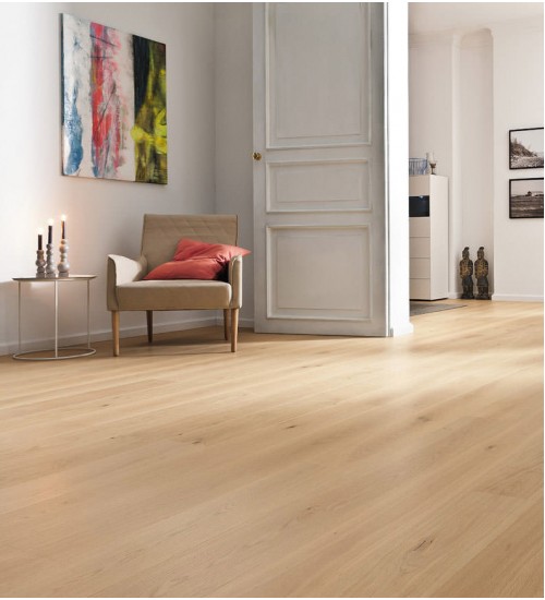德国汉诺地板三层橡木Plank 1-Strip 180 2V Oak Light White Markant brushed 531216